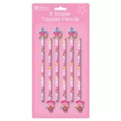 prinsessen potlood met figuren gum