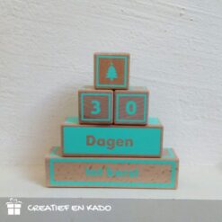 aftelblokken mint groen