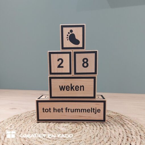 houten aftel blokken toren