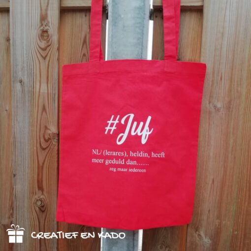 oranje tas #juf