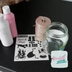 DIY stickers Sinterklaas