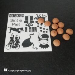 DIY Sinterklaas stickers