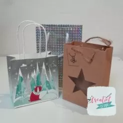kerst tasje, cadeau tasje