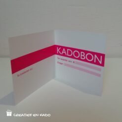 kadobon binnenzijde