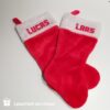 kerst sokken met naam