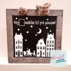 krijtbord sinterklaas aftelkalender