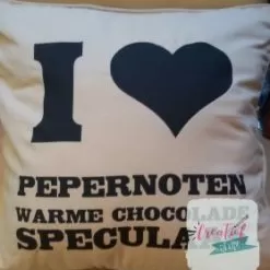I love speculaas kussenhoes Sinterklaas