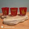 theelichtjes Sinterklaas helder glas