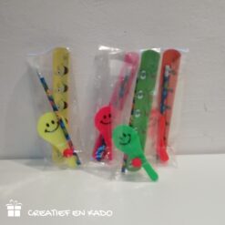 lachgezicht tapbal kleur traktatie