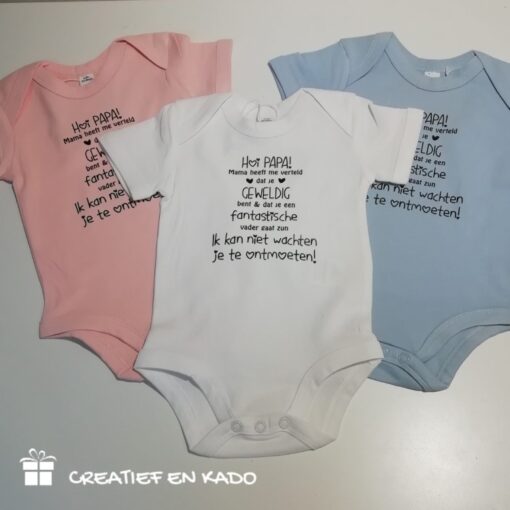 romer hoi papa, zwangerschapsaankondiging papa