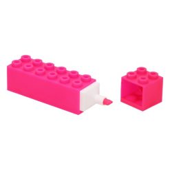 markeerstift bouwsteen roze