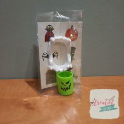 halloween tanden traktatie, griezel traktatie, vampier traktatie, trakteren in oktober