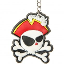 sleutelhanger piraat, piraten sleutelhanger, skull sleutelhanger