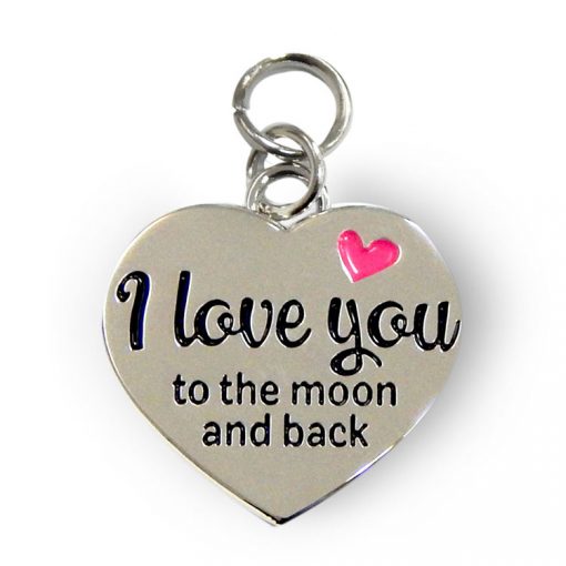 charm for you, I love you bedeltje, I love you to the moon and back