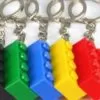 lego sleutelhanger, sleutelhanger bouwblokje