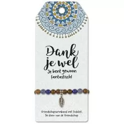 vriendschapsarmband bedankt, armband dank je wel, afscheid,