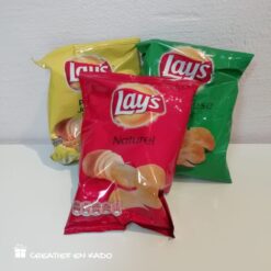 zakje chips, uitdeelzakje chips lays