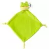tutdoek kikker, tutdoek met naam, knuffeldoek met naam, knuffeldoek kikker, kraamcadeau met naam