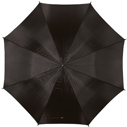 stok paraplu zwart, paraplu bedrukt