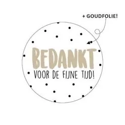 sluitsticker bedankt voor de fijne tijd, sluitsticker afscheid, sluitsticker schooljaar