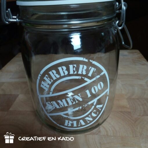 Weckpot stempel