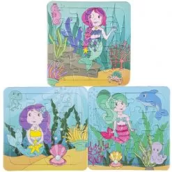 zeemeermin puzzel, zeemeermin traktatie, meiden traktatie