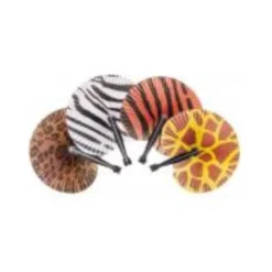 Waaier dierenprint in luipaard-, zebra-, tijger- en girafprint, een vrolijke traktatie en klein cadeau