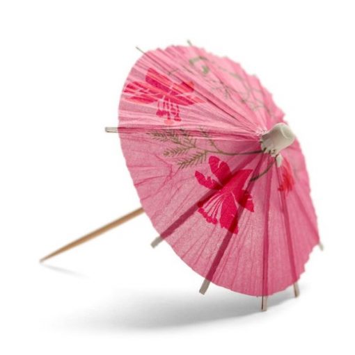 papieren parasolletje, parasol papier, coctail parasol