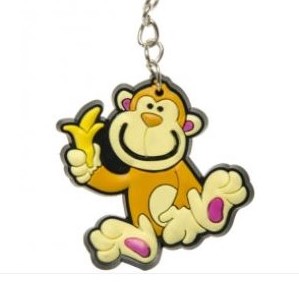 sleutelhanger aap, apen sleutelhanger