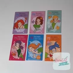 zeemeermin traktatie, stickerboekje zeemeermin