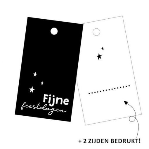 cadeaulabel fijne feestdagen, kadolabel fijne feestdagen, kadolabel kerstmis