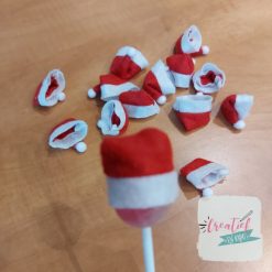 kerstmuts mini lollypop, kerstmuts lollie