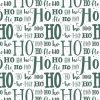 kadopapier hohoho green, inpakpapier hohoho, cadeau papier kerstmis