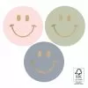 kadosticker smiley gold pastel