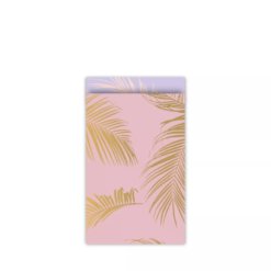 kadozakje palm leaves roze lila, inpakken