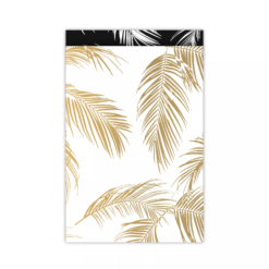 kadozakje palm leaves wit goud, inpakken