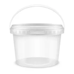 uitdeel emmertje blanco, uitdeelemmertje + deksel, trakteren, traktatie