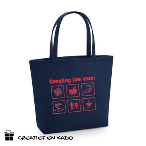vilten shopper camping tas, vakantie tas, vilten tas