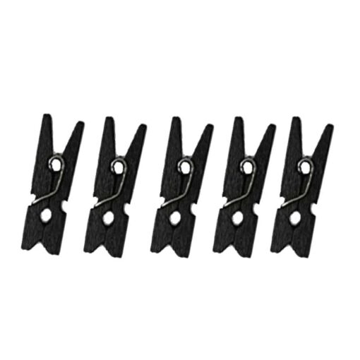 houten knijpers zwart
