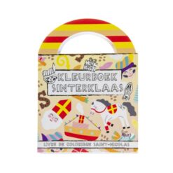 Sinterklaas kleurboekje met stickers, kleurboek Sinterklaas, schoenkado, trakteren, uitdeelkadootjes