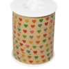 krullint colourful hearts, kadolint hartjes, krullint kraft, inpakken