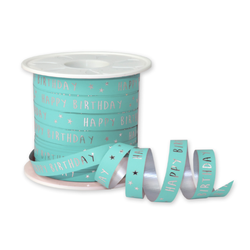 krullint happy birthday mint, kadolint verjaardag, inpakken