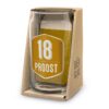 bierglas 18 proost, bierglas verjaardag, bierglas volwassen