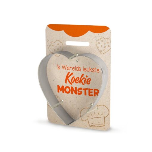 koekjesvorm koekie monster. 's werelds leukste koekie monster, koekjes bakken met kleinkinderen