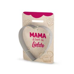 koekjesvorm mama jij bent de liefste, kado mama, moederdag, koekjes bakken