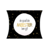 gondeldoosje de gaafste meester ben jij!, kadodoosje meester, inpakken