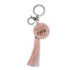 tassel sleutelhanger geweldige mama, superblij met een geweldige mama zoals jij, leren sleutelhanger, kado voor haar