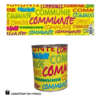 bliklabel communie, snoepblik communie
