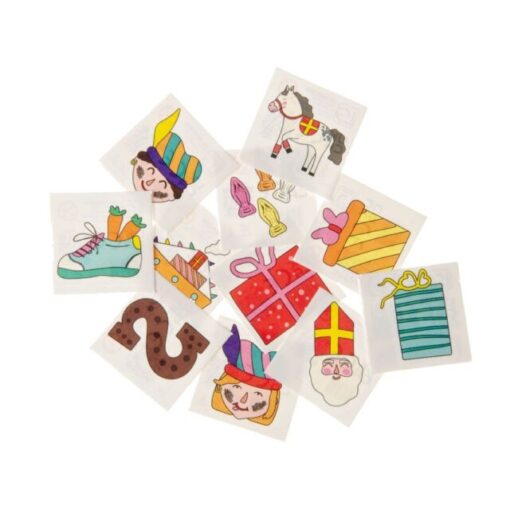 Sinterklaas tattoos, tatoeage sinterklaas, traktatie