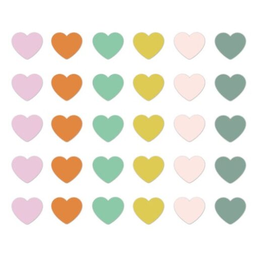 kadostickers mini hearts retro